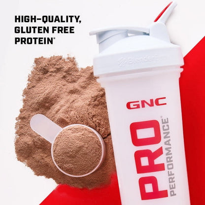 GNC Pro Performance 100% Whey Protein Powder, Chocolate Supreme, 25g Protein, 12 Servings