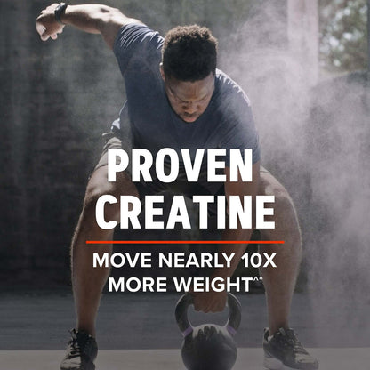 GNC AMP Men’s Strength Vitapak Program, 3 Products in 1 Pack, Absorbable Creatine, Mass Building, Power Muscles, Anabolic Primers, Testosterone Boost, Proven Ingredients, Multivitamin, 30-Day Supply