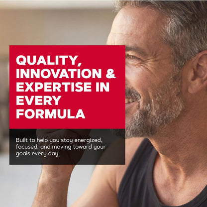 GNC Mega Men Energy and Metabolism Vitapak Program for Men, Convenient, Complete Nutrition, 5 Products in 1 Packet, Calorie Burn, Thermogenic, 300mg Caffeine, 30 Daily Packs